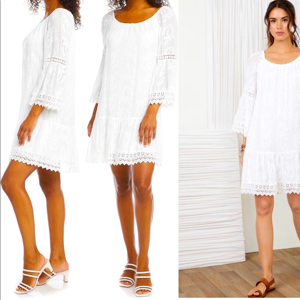 Amalfi Coast mixed lace dress. NWT! Perfect poolside or for summer cocktails